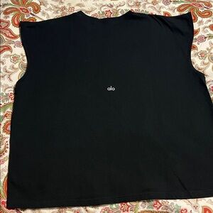 ALO Yoga Black Tank Top